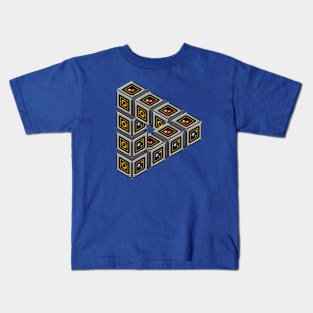 Impossible Power Up Triangle Kids T-Shirt